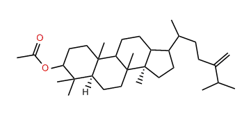 24-Methylenedammarenol acetate